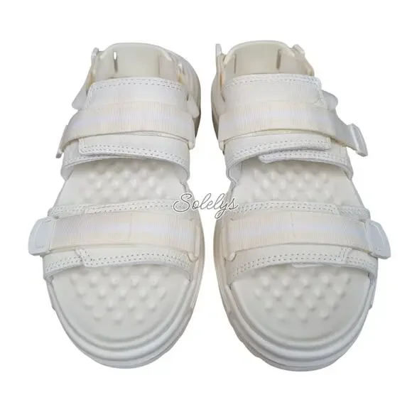 Converse All Star Run Star Utility CX Casual Strap Sandal Egret Mens 7 Womens 8 - Picture 2 of 10